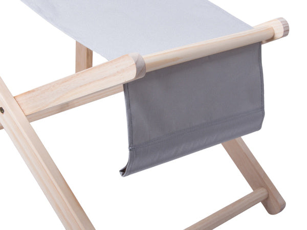 Medinis gultas paplūdimio kėdės sulankstomos sodo pagalvėlė paplūdimio kėdė, Pilka, Szín, Szürke