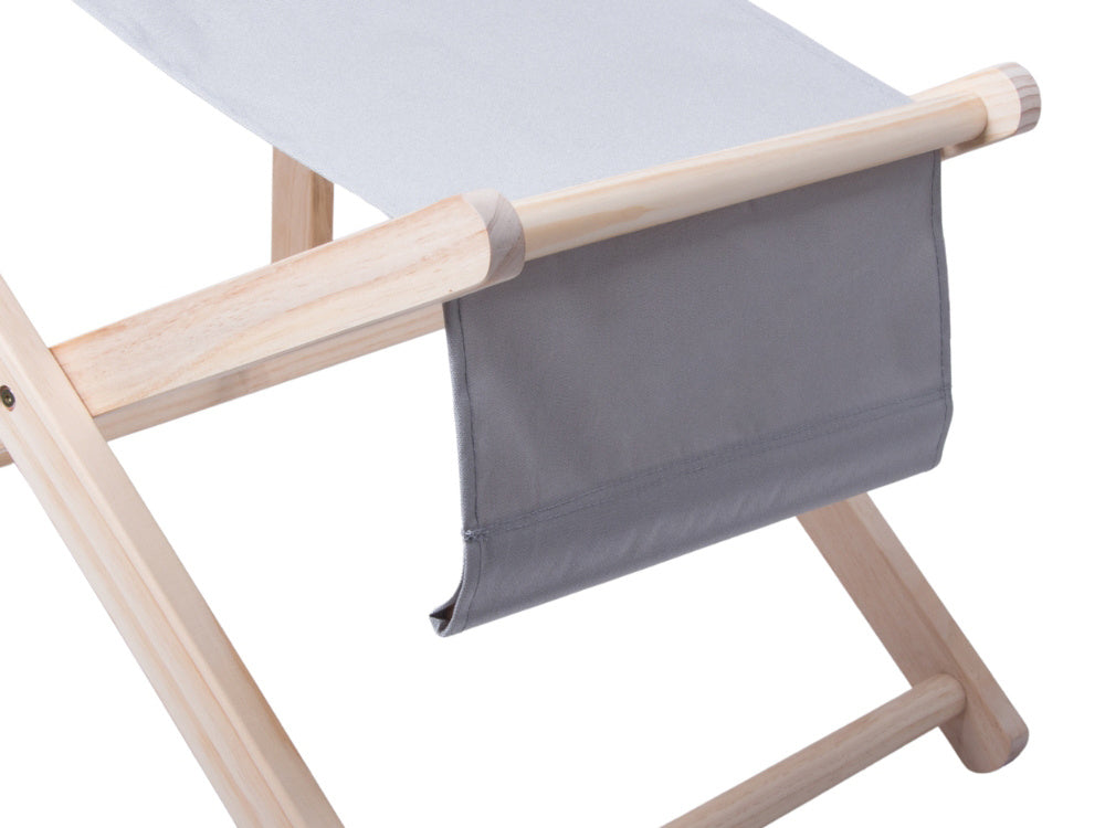 Medinis gultas paplūdimio kėdės sulankstomos sodo pagalvėlė paplūdimio kėdė, Pilka, Szín, Szürke