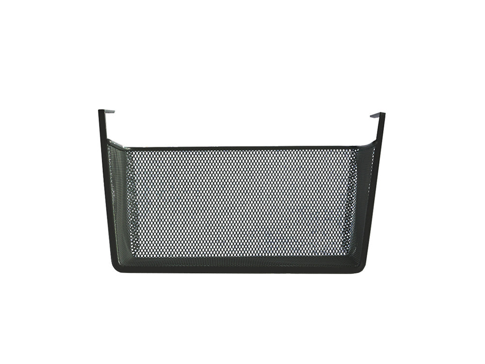 Metalinis krepšelis pakabinama virtuvės lentyna pakabinama lentyna organizatorius, Juoda, Szín, Fekete