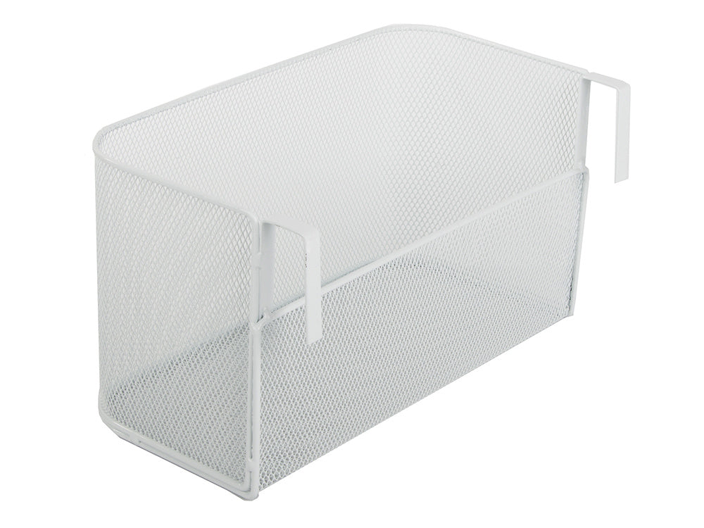 Krepšys metalinis bėginis organizatorius kabantis krepšys virtuvės lentyna, Baltas, Szín, Fehér