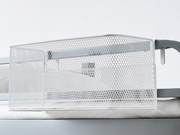 Krepšys metalinis bėginis organizatorius kabantis krepšys virtuvės lentyna, Baltas, Szín, Fehér