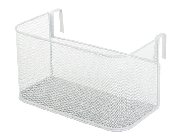 Krepšys metalinis bėginis organizatorius kabantis krepšys virtuvės lentyna, Baltas, Szín, Fehér