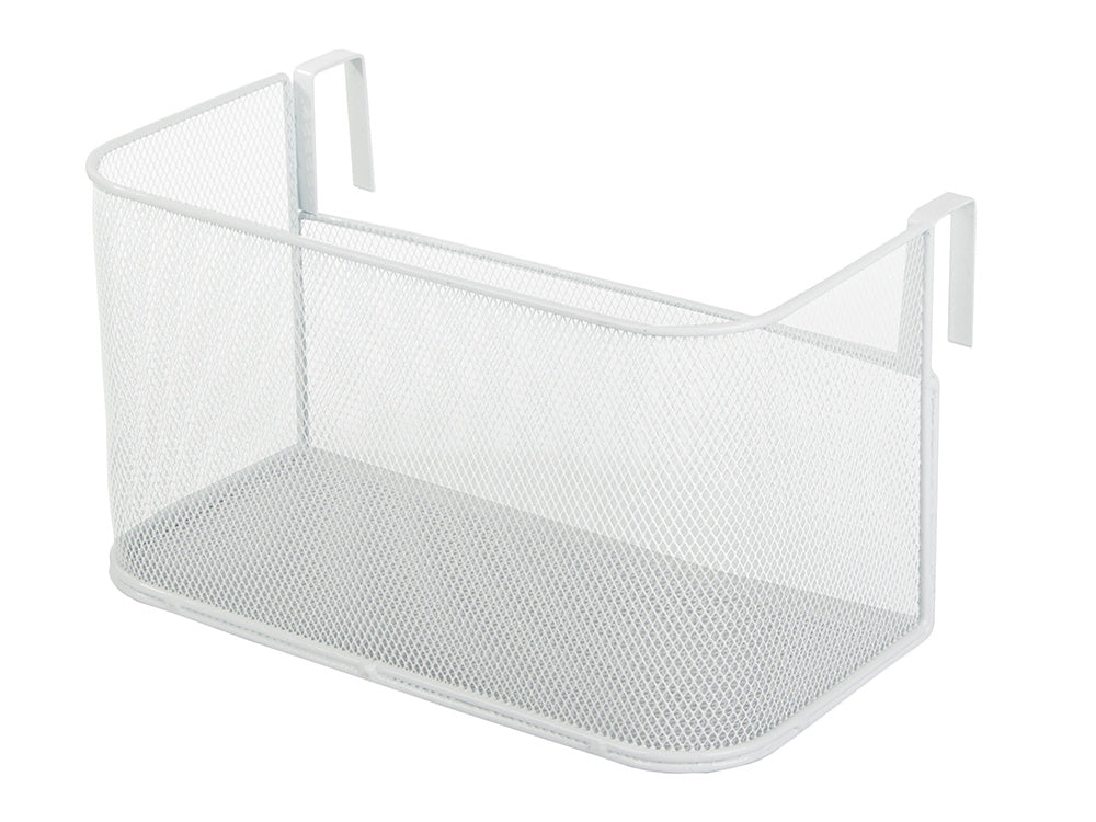 Krepšys metalinis bėginis organizatorius kabantis krepšys virtuvės lentyna, Baltas, Szín, Fehér