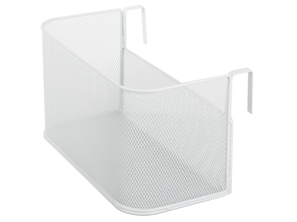 Krepšys metalinis bėginis organizatorius kabantis krepšys virtuvės lentyna, Baltas, Szín, Fehér