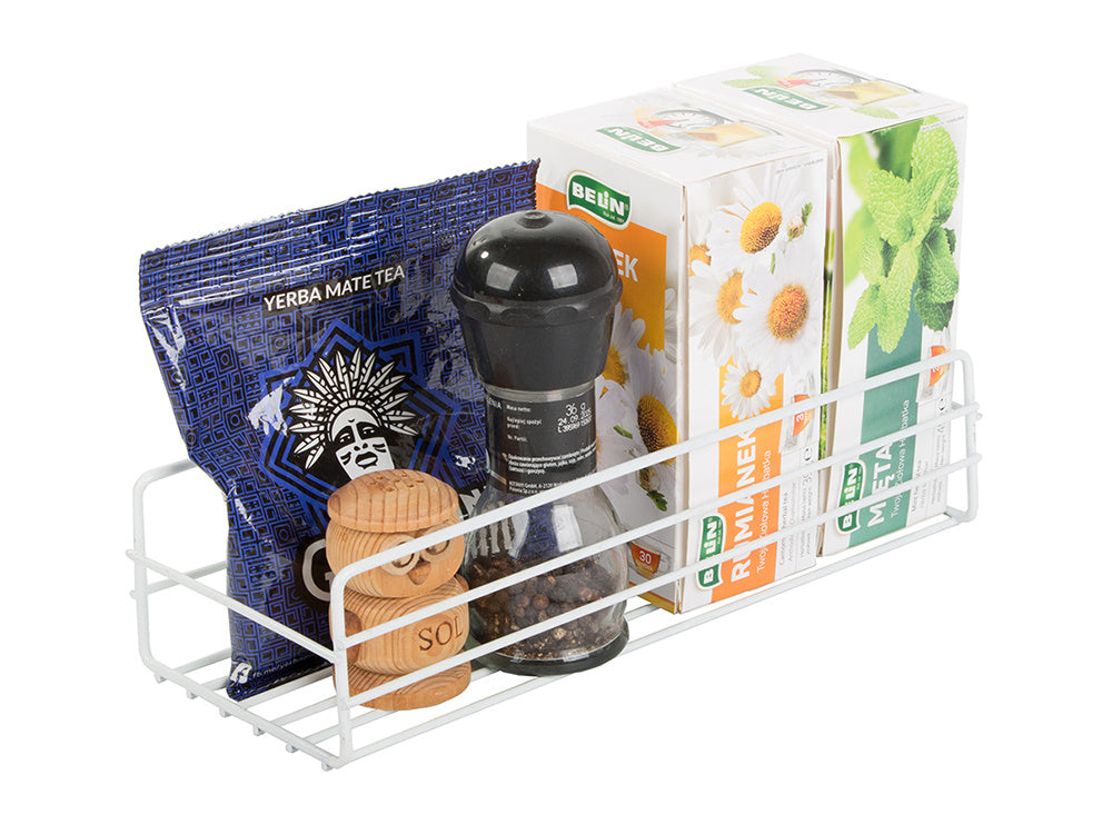 Palėpės vonios kambario dušo lentyna kabanti metalinė lentyna, Baltas, Szín, Fehér