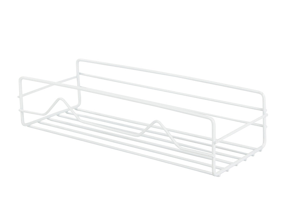 Palėpės vonios kambario dušo lentyna kabanti metalinė lentyna, Baltas, Szín, Fehér
