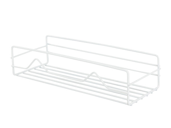 Palėpės vonios kambario dušo lentyna kabanti metalinė lentyna, Baltas, Szín, Fehér