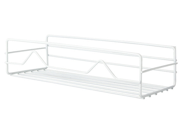 Palėpės vonios kambario dušo lentyna kabanti metalinė lentyna, Baltas, Szín, Fehér