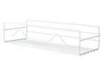 Palėpės vonios kambario dušo lentyna kabanti metalinė lentyna, Baltas, Szín, Fehér