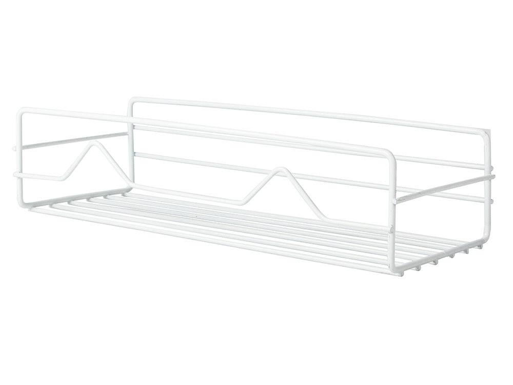 Palėpės vonios kambario dušo lentyna kabanti metalinė lentyna, Baltas, Szín, Fehér