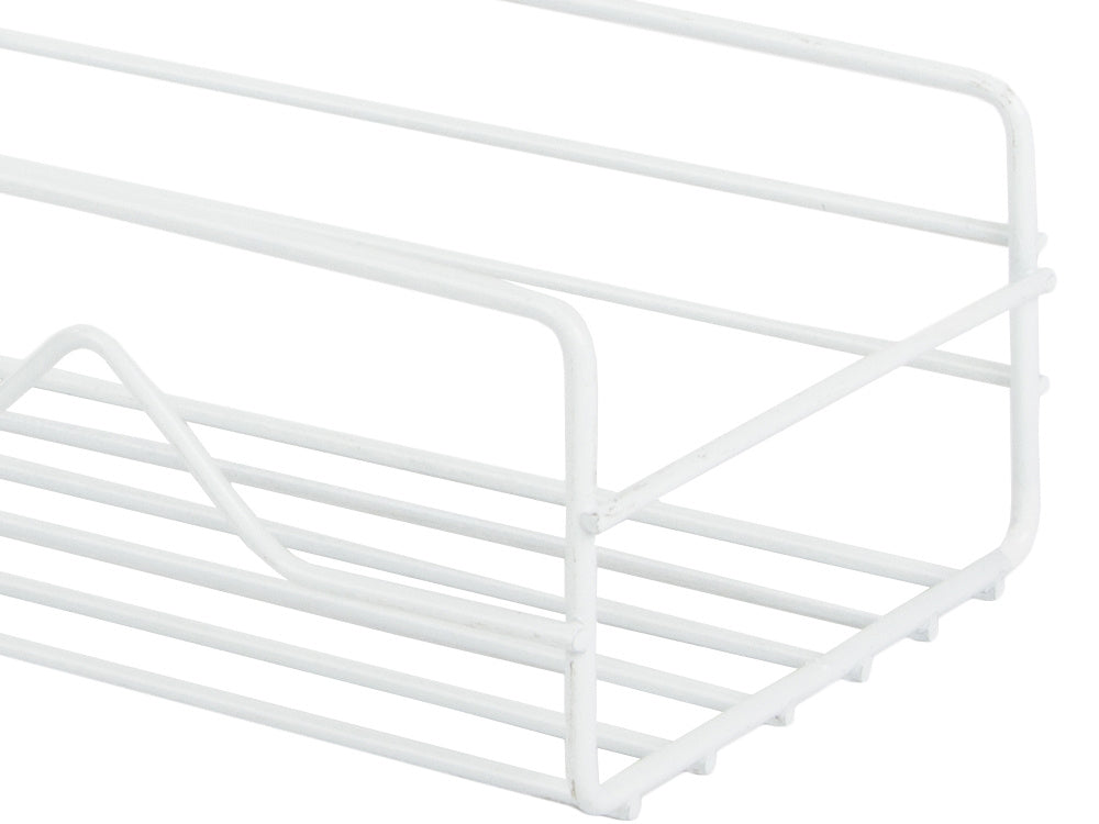 Palėpės vonios kambario dušo lentyna kabanti metalinė lentyna, Baltas, Szín, Fehér