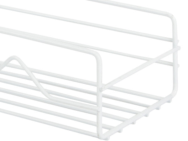 Palėpės vonios kambario dušo lentyna kabanti metalinė lentyna, Baltas, Szín, Fehér