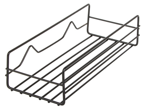 Palėpės vonios kambario dušo lentyna kabanti metalinė lentyna, Juoda, Szín, Fekete