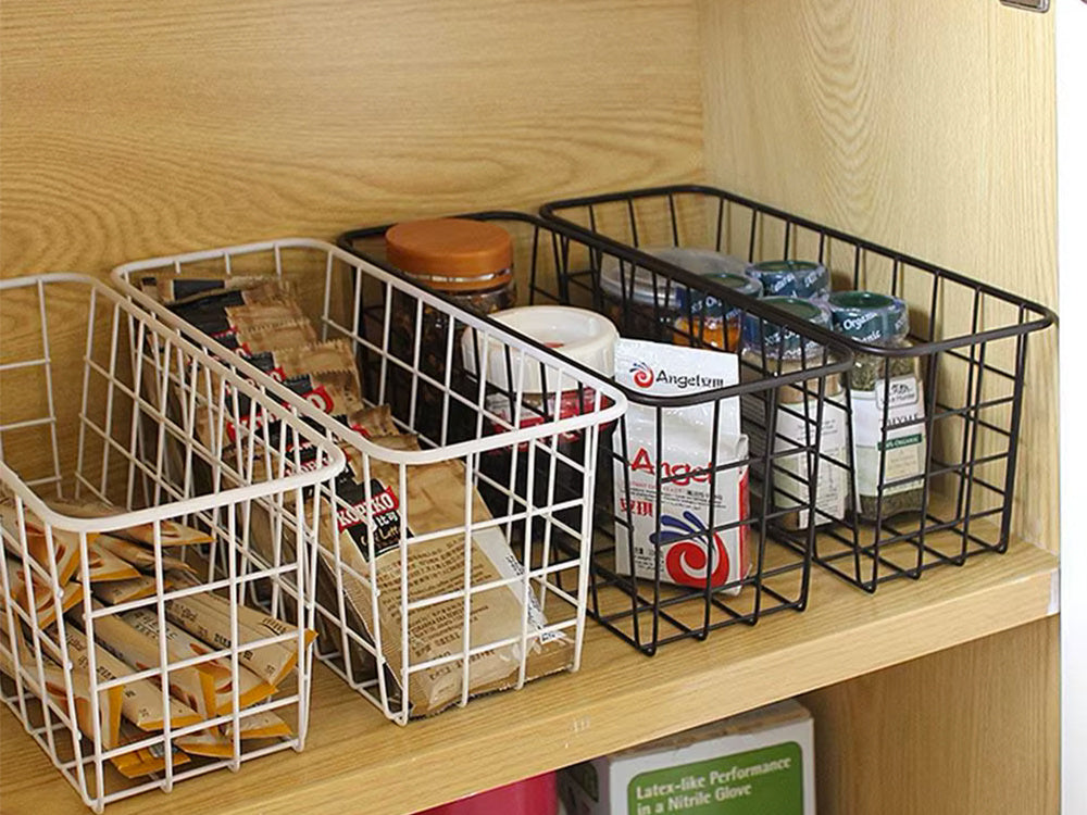 Pakabinamas krepšys metalinis organizatorius pakabinama lentyna balta stipri, Baltas, Szín, Fehér