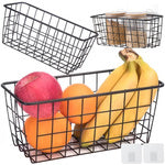 Kabantis krepšys metalinis organizatorius kabanti virtuvės lentyna juoda, Juoda, Szín, Fekete