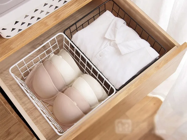 Palėpės metalinis vielos krepšelis palėpės metalinis organizatorius virtuvėje vaisiams baltas didelis, Baltas, Szín, Fehér