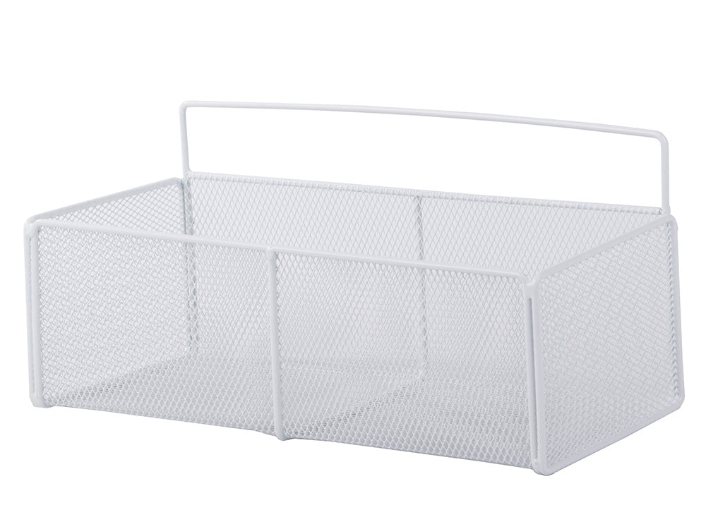 Pakabinamas krepšys metalinis organizatorius pakabinama lentyna virtuvė balta, Baltas, Szín, Fehér