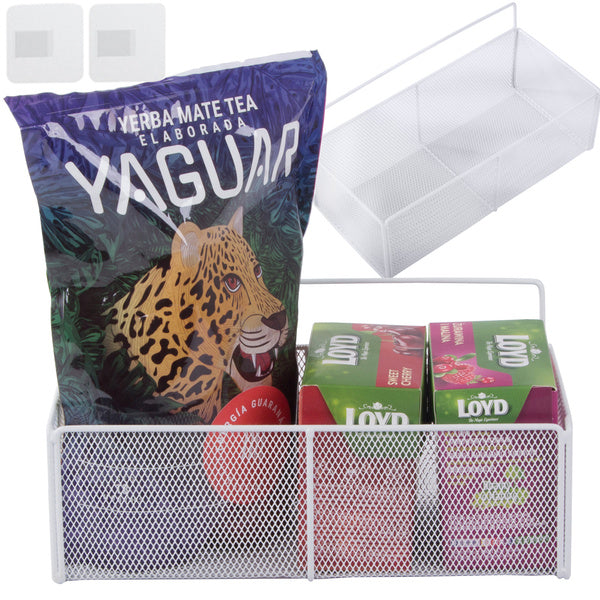 Pakabinamas krepšys metalinis organizatorius pakabinama lentyna virtuvė balta, Baltas, Szín, Fehér