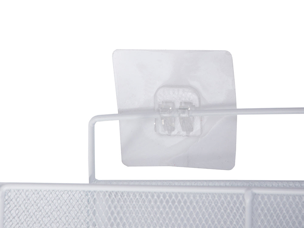 Pakabinamas krepšys metalinis organizatorius pakabinama lentyna virtuvė balta, Baltas, Szín, Fehér