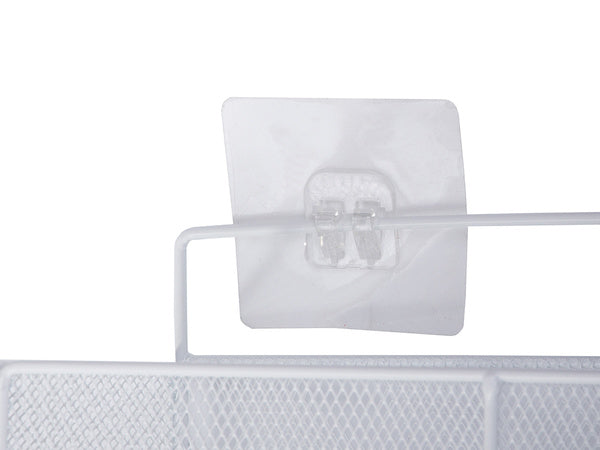 Pakabinamas krepšys metalinis organizatorius pakabinama lentyna virtuvė balta, Baltas, Szín, Fehér