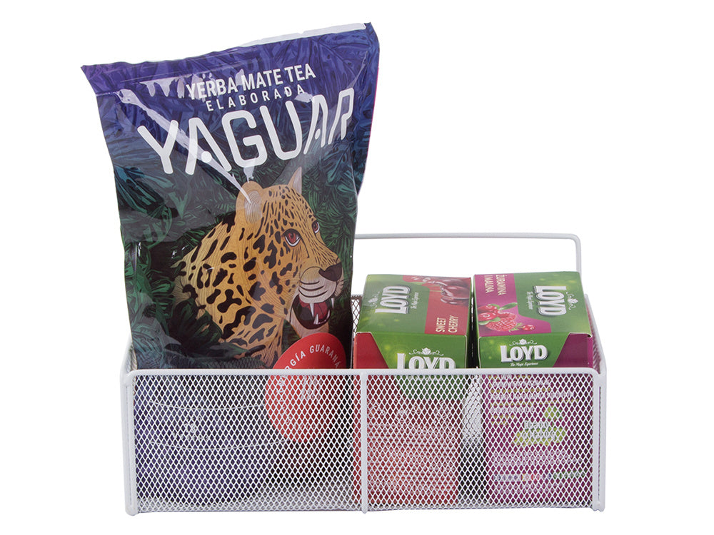 Pakabinamas krepšys metalinis organizatorius pakabinama lentyna virtuvė balta, Baltas, Szín, Fehér