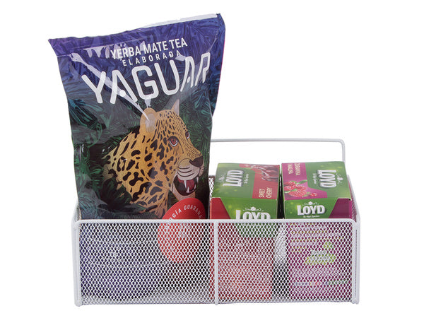 Pakabinamas krepšys metalinis organizatorius pakabinama lentyna virtuvė balta, Baltas, Szín, Fehér