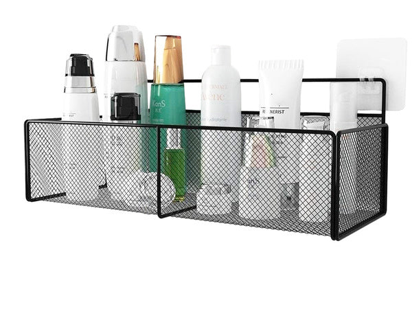 Pakabinamas krepšys metalinis organizatorius pakabinama lentyna virtuvė juoda, Juoda, Szín, Fekete