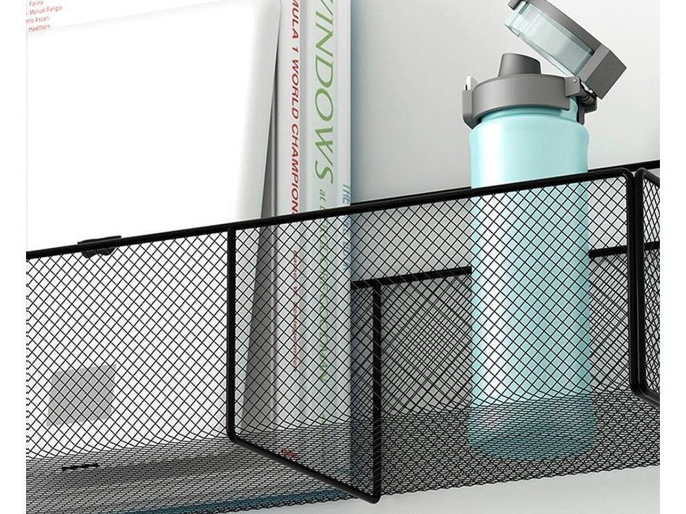 Pakabinamas krepšys metalinis organizatorius pakabinama lentyna virtuvė juoda, Juoda, Szín, Fekete