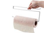 Virtuvinis popierinių rankšluosčių laikiklis, užmaunamas ant metalinės palėpės, matinis, Baltas, Szín, Fehér