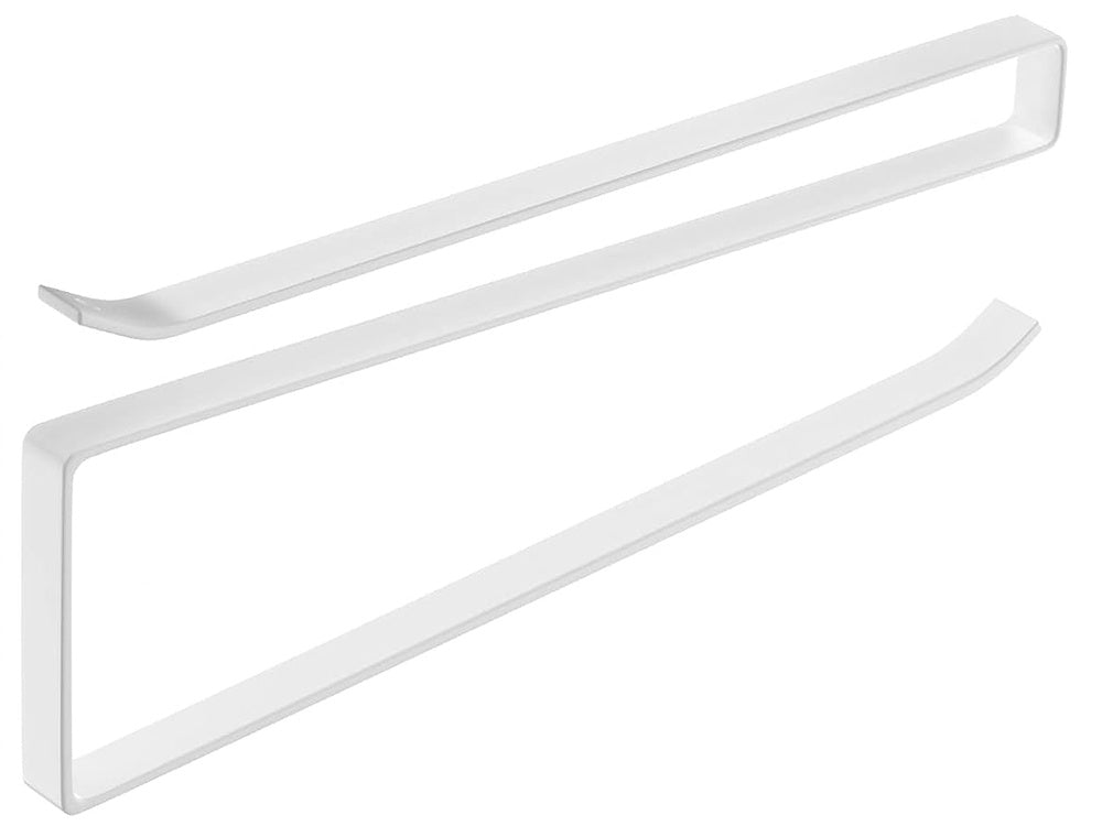 Virtuvinis popierinių rankšluosčių laikiklis, užmaunamas ant metalinės palėpės, matinis, Baltas, Szín, Fehér