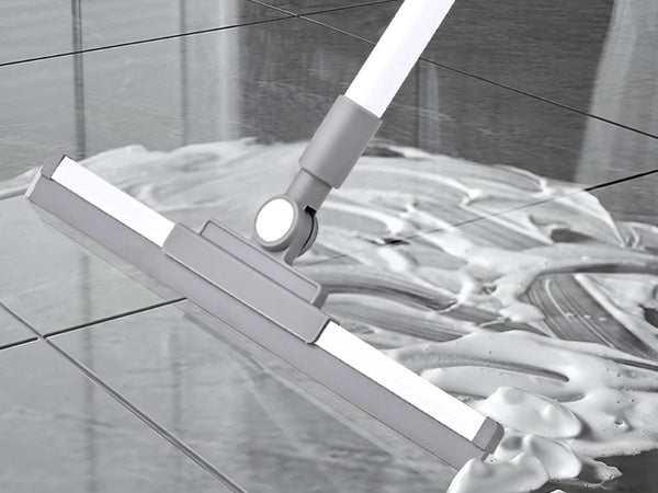 Vandens surinkimo grandiklis grindims, langams, stiklams, veidrodžiams šluota grandiklis