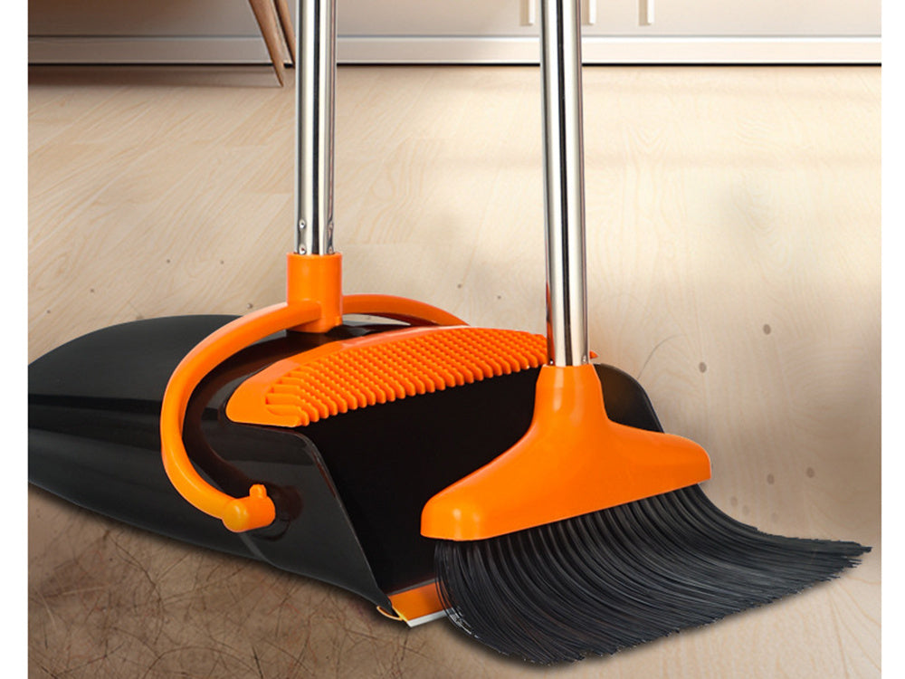 Tinginio žmogaus šlavimo rinkinys "swifter" šepetys mopas valiklis valytuvas dulkių semtuvėlis 2in1