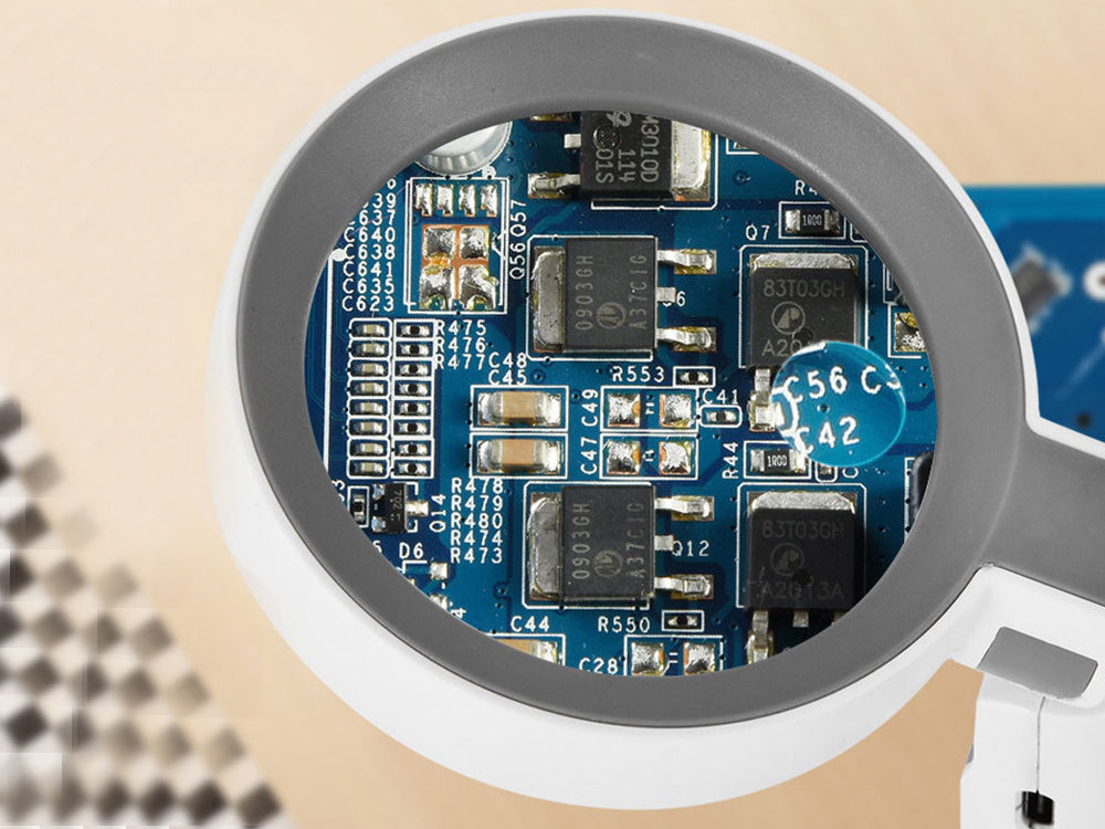 Didinamasis stiklas kosmetikos skaitymo lempa apšvietimas 20 led