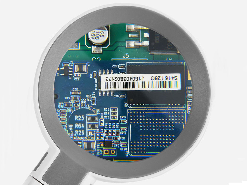 Didinamasis stiklas kosmetikos skaitymo lempa apšvietimas 20 led