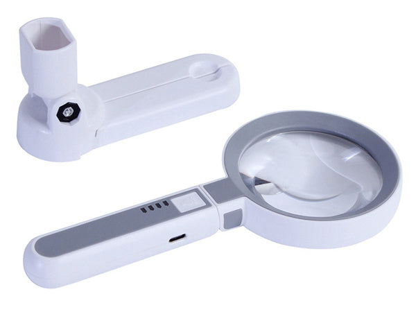 Didinamasis stiklas kosmetikos skaitymo lempa apšvietimas 20 led