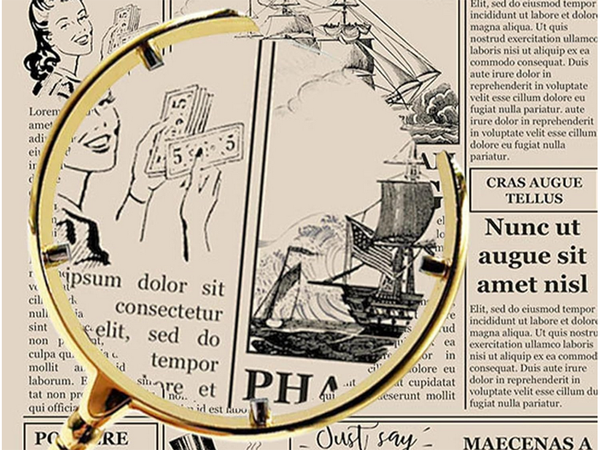 Skaitymo didinamasis stiklas rankinis didinamasis stiklas auksinis didinimas 6x