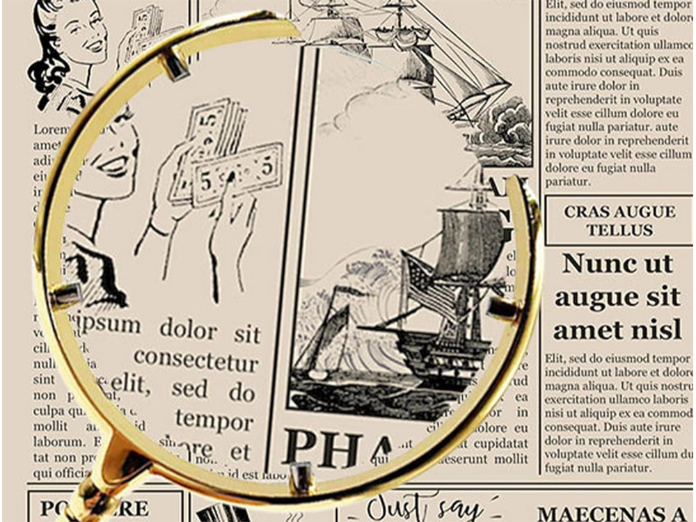 Skaitymo didinamasis stiklas rankinis didinamasis stiklas auksinis didinimas 6x