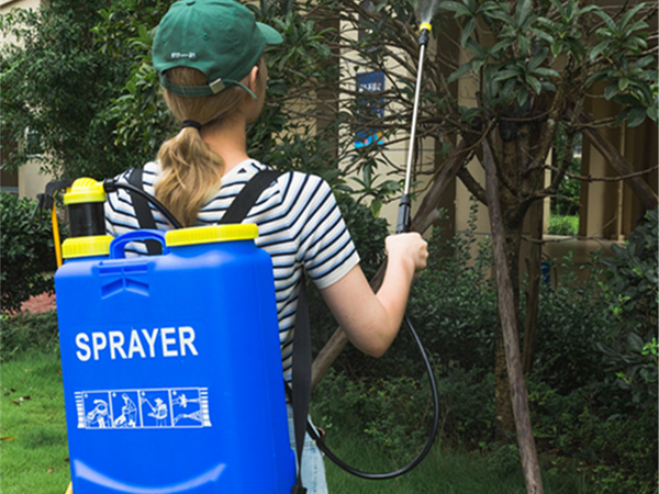 Kuprinis slėginis purkštuvas sodo rankinis purkštuvas 16l