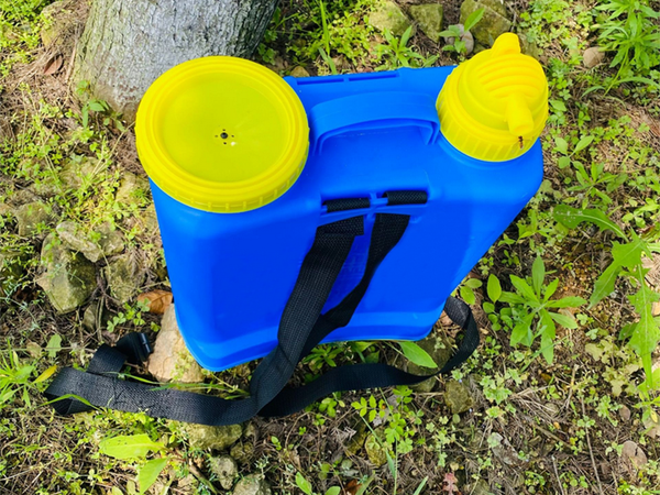 Kuprinis slėginis purkštuvas sodo rankinis purkštuvas 16l