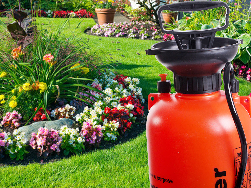 Slėginis purkštuvas sodo rankinis purkštuvas ilgas lancetas 8l diržas