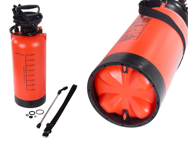 Slėginis purkštuvas sodo rankinis purkštuvas ilgas lancetas 8l diržas