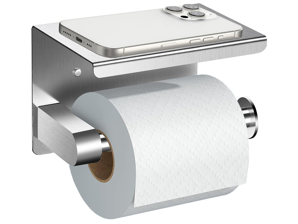TUALETINIO POPIERIAUS LAIKIKLIS SU TELEFONO LENTYNA VONIOS KAMBARIUI WC PLIENAS
