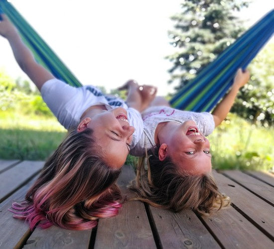 Hamakas be strypo Iso Trade daugiaspalvis 150 kg 240 x 150