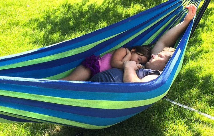 Hamakas be strypo Iso Trade daugiaspalvis 150 kg 240 x 150