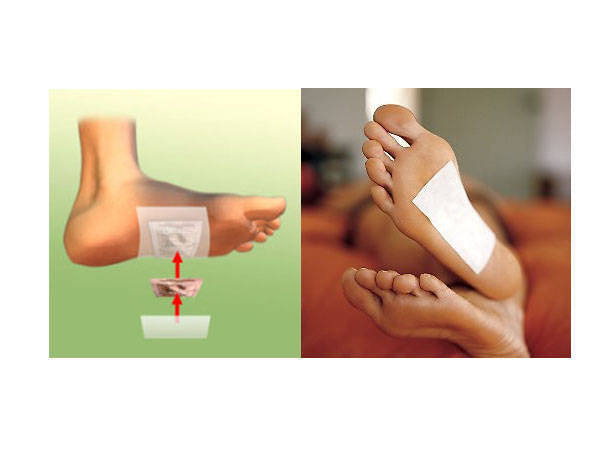 Detox kinoki pėdų valymo plasteriai 10 vnt.