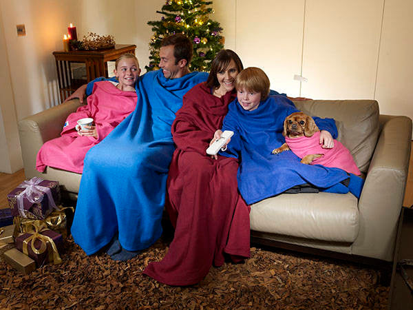snuggie vilnonė antklodė skaitymui