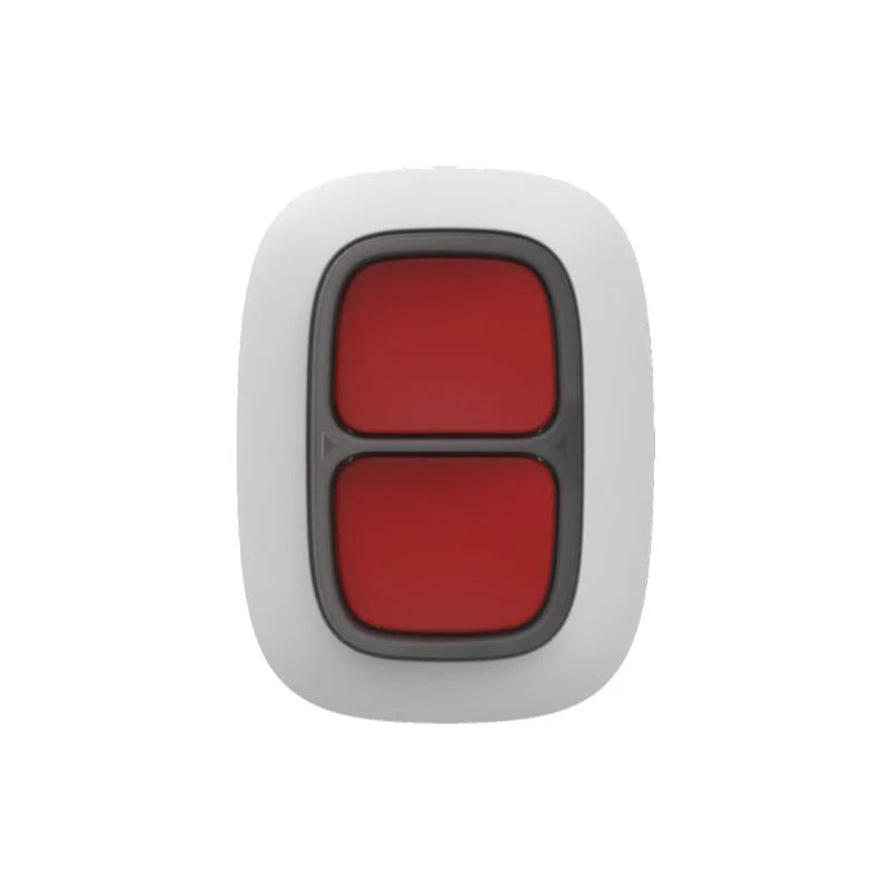 Belaidis panikos mygtukas AJAX DoubleButton (Baltas)