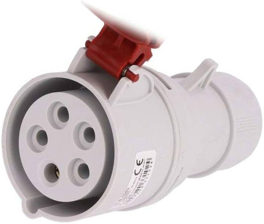 Pramoninis pernešamas kištukinis lizdas Pawbol B.1040 (16A, 5P, 400V, IP44)