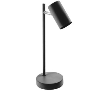 VENETO šviestuvas stalinis (juodas, 20W, GU10, IP20) GTV LB-VEN20W-10