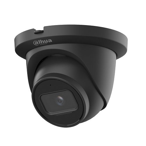 IP kam. AI 4M 2K kupol. STARLIGHT + LXIR iki 50m, 4MP(2688x1520)1~25fps, 2.8mm, H.265+, ePoE,juoda